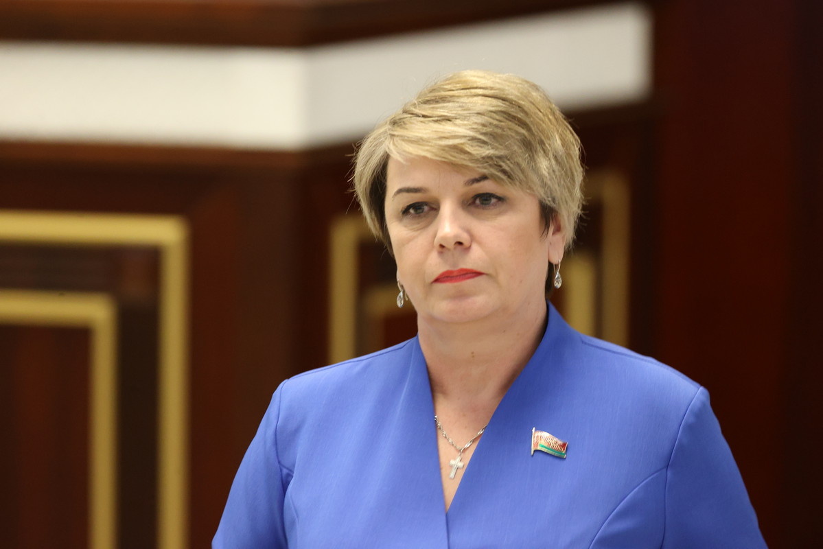 Председатель Комиссии ПС по природным ресурсам, экологии и охране окружающей среды Жанна Чернявская. Фото: sb.by
