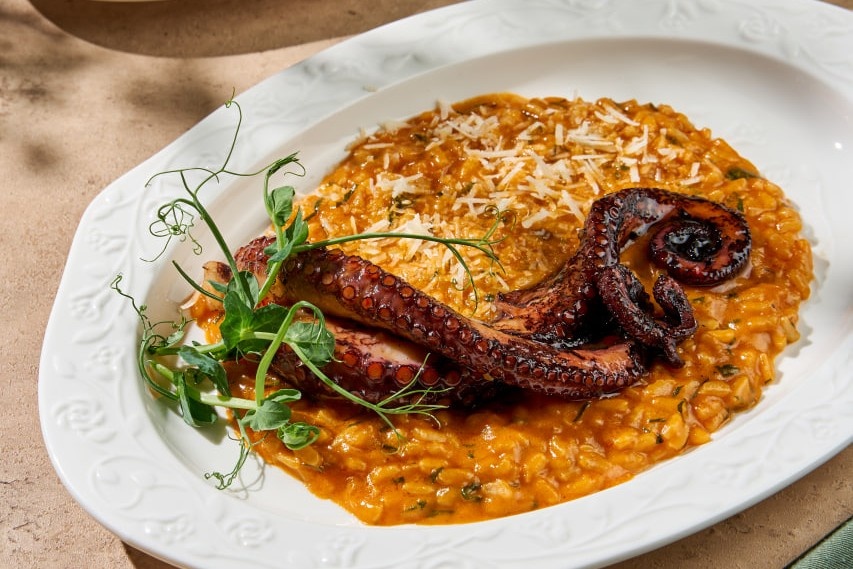 Блюда в ресторане Cacio e Pepe