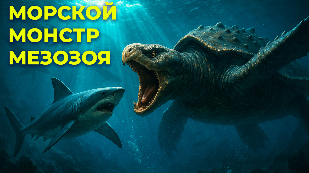 Архелон - морской монстр древнего океана