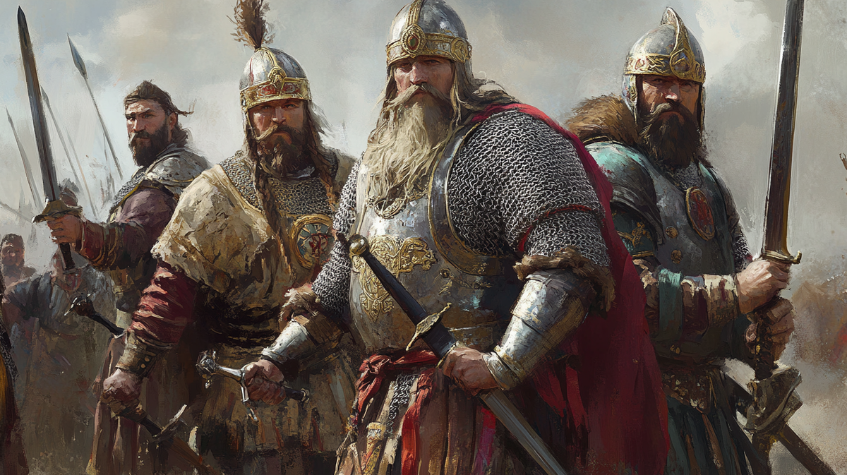 дружины, мечи, кольчуги и настоящая мощь