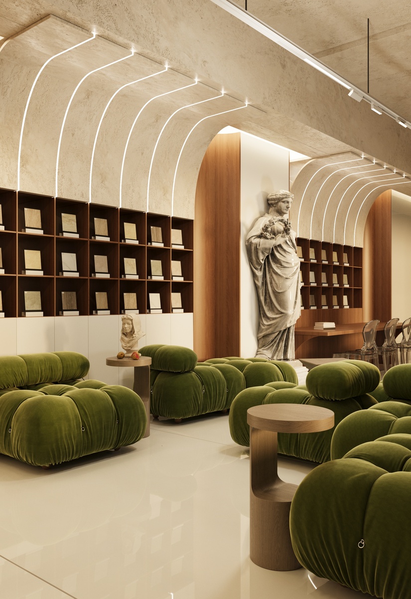 Выставочная зона