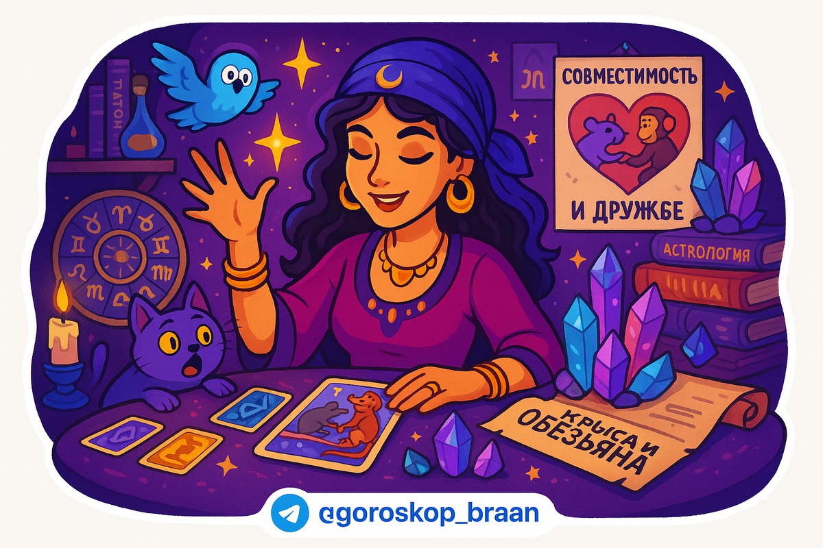    Крыса и Обезьяна союз на грани хаоса и гармонии как совместная танцевальная магия судьбы Мария