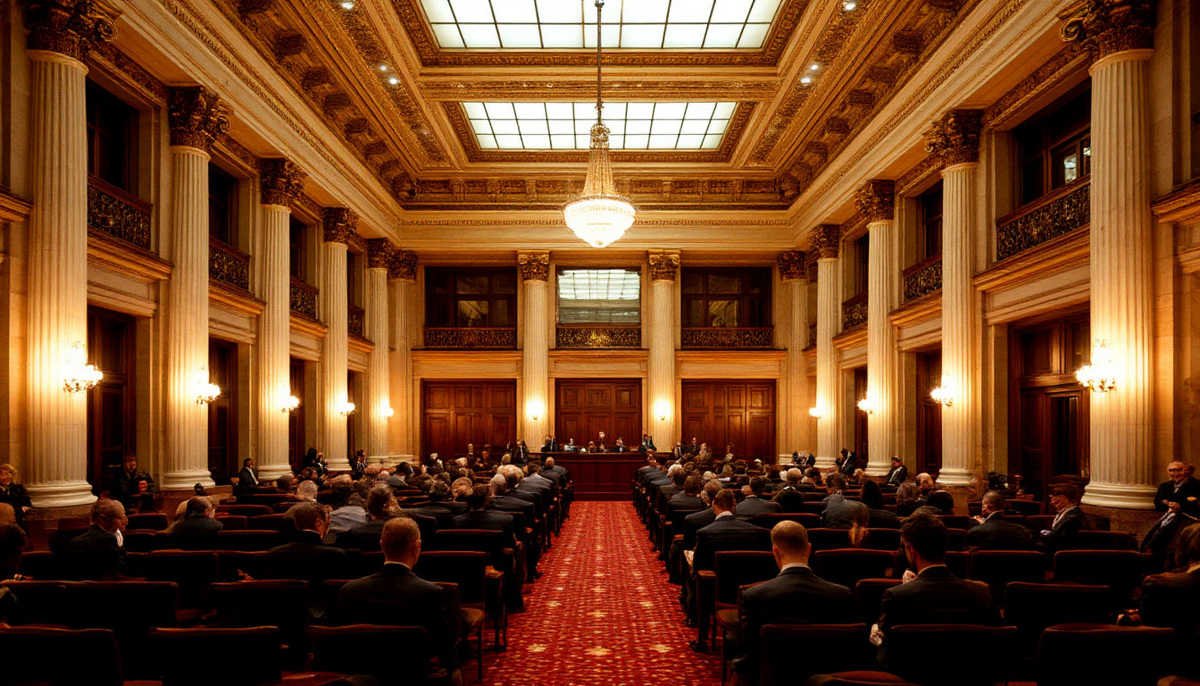 Заседание в банке 