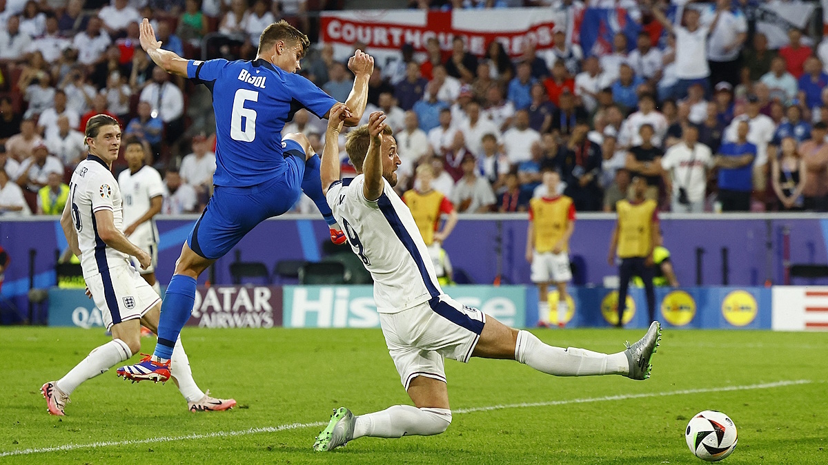    25 июня Словения и Англия сыграли в матче 3 тура чемпионата Европы по футболу. Фото: REUTERS