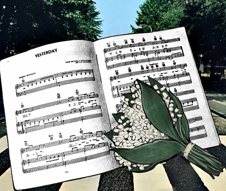 Рисунок Анастасии Салогуб. Коллаж мой