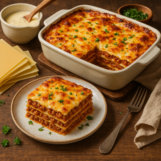 Лазанья с мясным фаршем рецепты от Дарики
