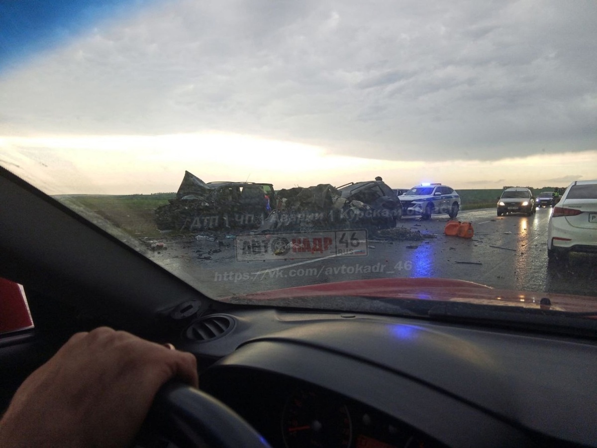    Страшное ДТП под Курском