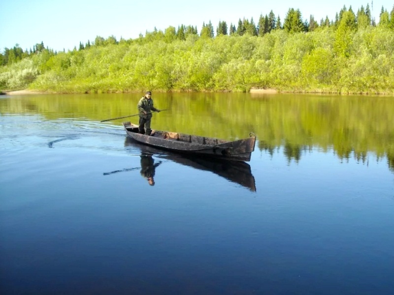 Коми. Река Вымь