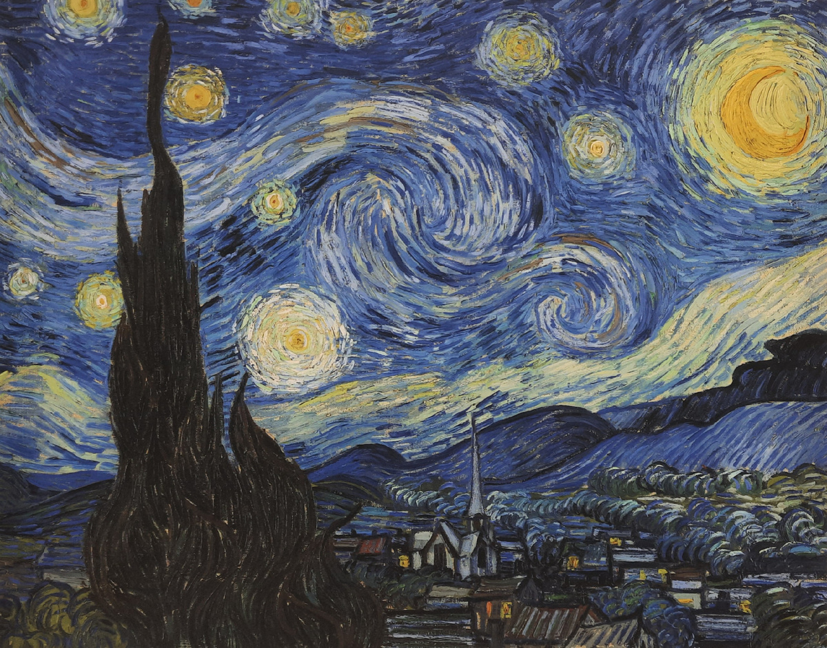 ,,Звездная ночь,, знакомая всем...