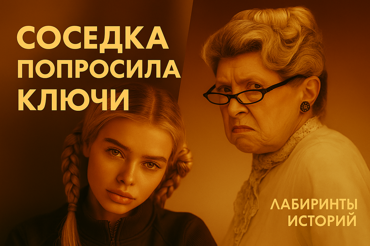Соседка попросила ключи от квартиры 'на всякий случай'. Через месяц я поняла, зачем они ей нужны