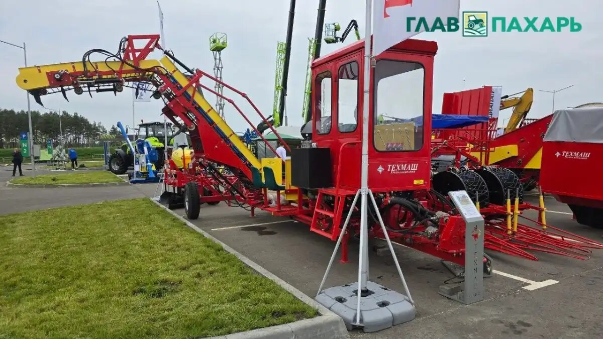 Фото: © Владимир Исаенко / Glavpahar.ru
Комбайн капустоуборочный малогабаритный МКК-2: внешний вид