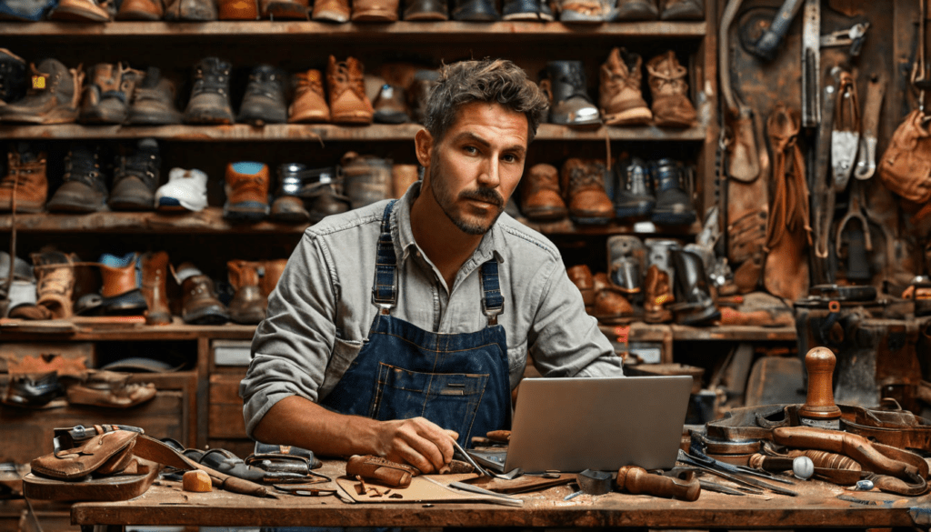    Заработок на услугах по ремонту обуви и кожаных изделий