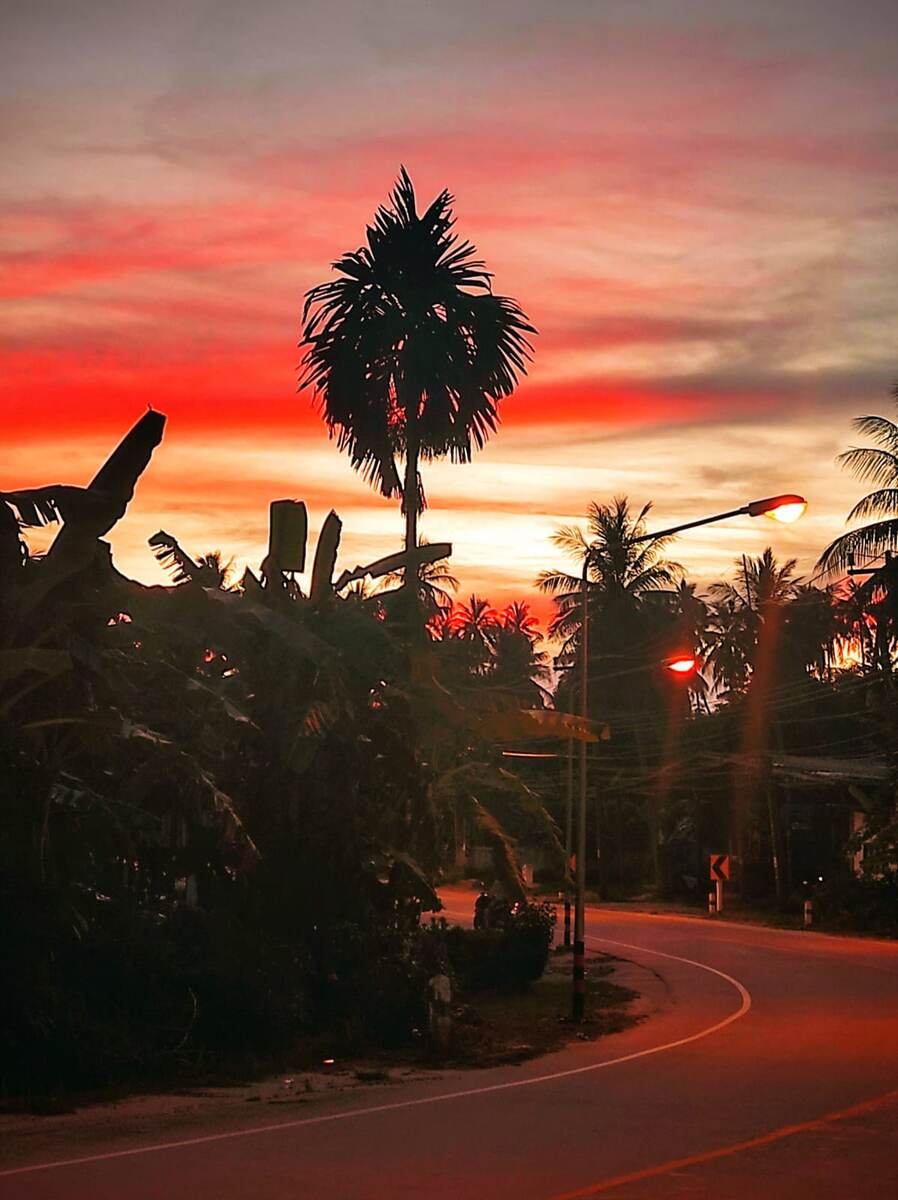 волшебные закаты на волшебном остове Панган