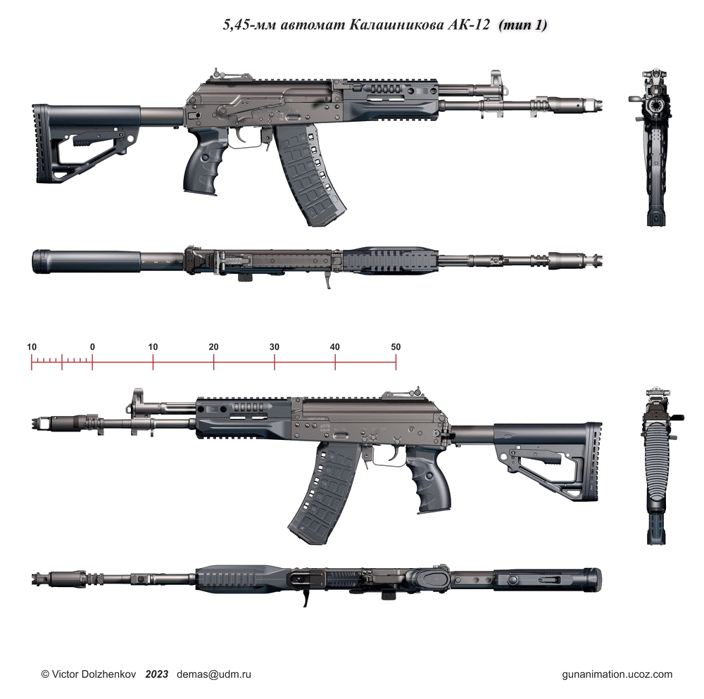 Автомат АК-12 (тип 1)