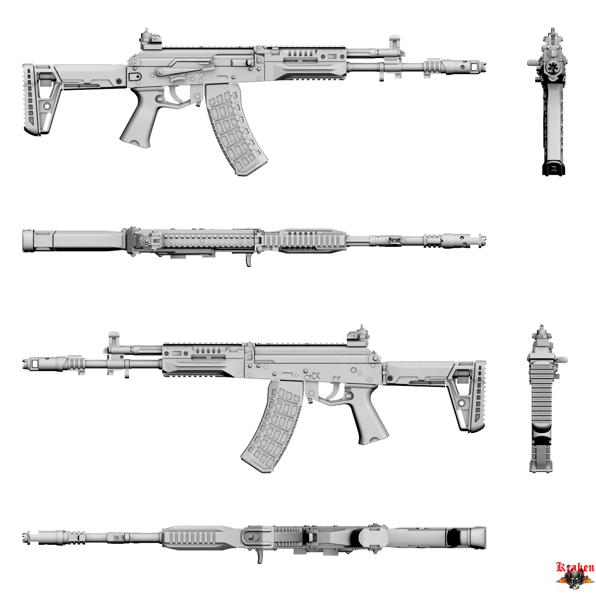 Автомат АК-12 (тип 2)