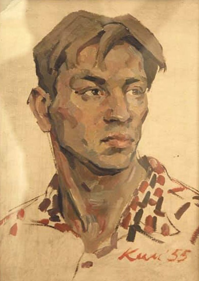 К.И.Шихов. Автопортрет. 1955.
