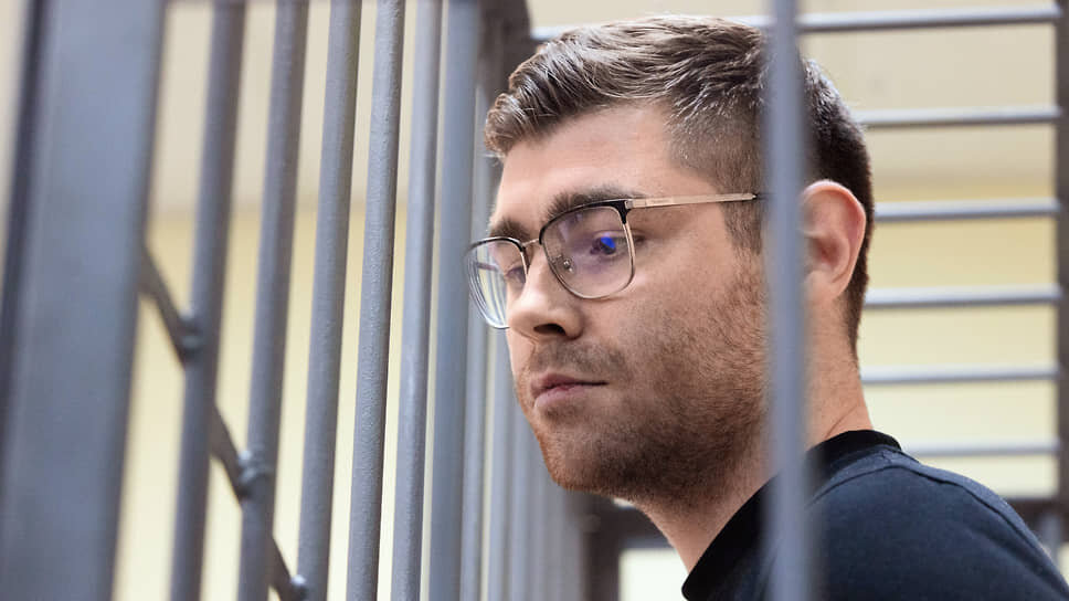 Денис Аллаяров во время заседания суда.📷Фото: Марина Молдавская / Коммерсантъ