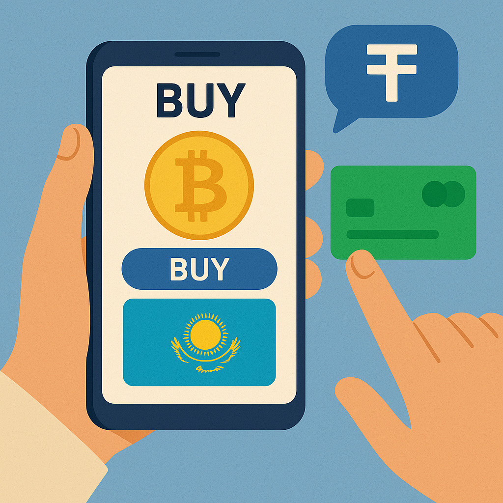 Как Купить Криптовалюту в Казахстане
Существует несколько способов купить криптовалюту в Казахстане, но важно выбирать только легальные варианты. Вот пошаговая инструкция:Выберите лицензированную биржу (Binance Kazakhstan, Bybit, или другие платформы с лицензией МФЦА)
Пройдите регистрацию и верификацию (KYC) — потребуется удостоверение личности
Пополните счет через банковскую карту, банковский перевод или P2P
Купите желаемую криптовалюту через спот-рынок или P2P-платформу
Храните криптовалюту на бирже или переведите в личный кошелек для большей безопасности
Важно! Используйте только лицензированные платформы для торговли криптовалютой. Это защитит вас от мошенников и юридических проблем. Проверить наличие лицензии можно на официальном сайте МФЦА.Начните безопасно торговать криптовалютой прямо сейчас!
Зарегистрируйтесь на лицензированной бирже и получите доступ к полному функционалу для торговли цифровыми активами в Казахстане.Создать аккаунт на Binance