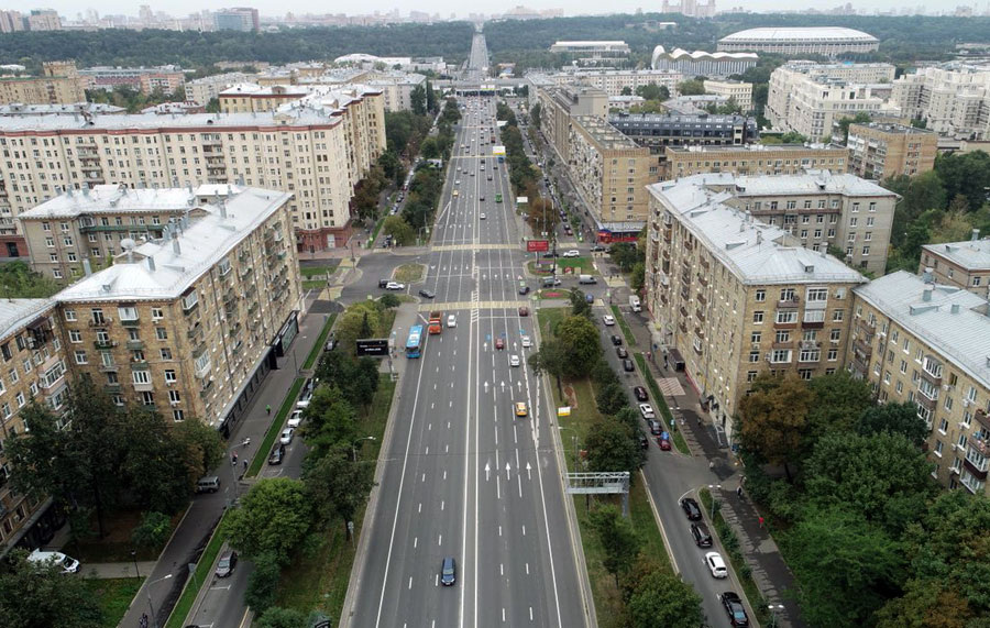 Комсомольский проспект, рядом с которым живет героиня моей сегодняшней истории