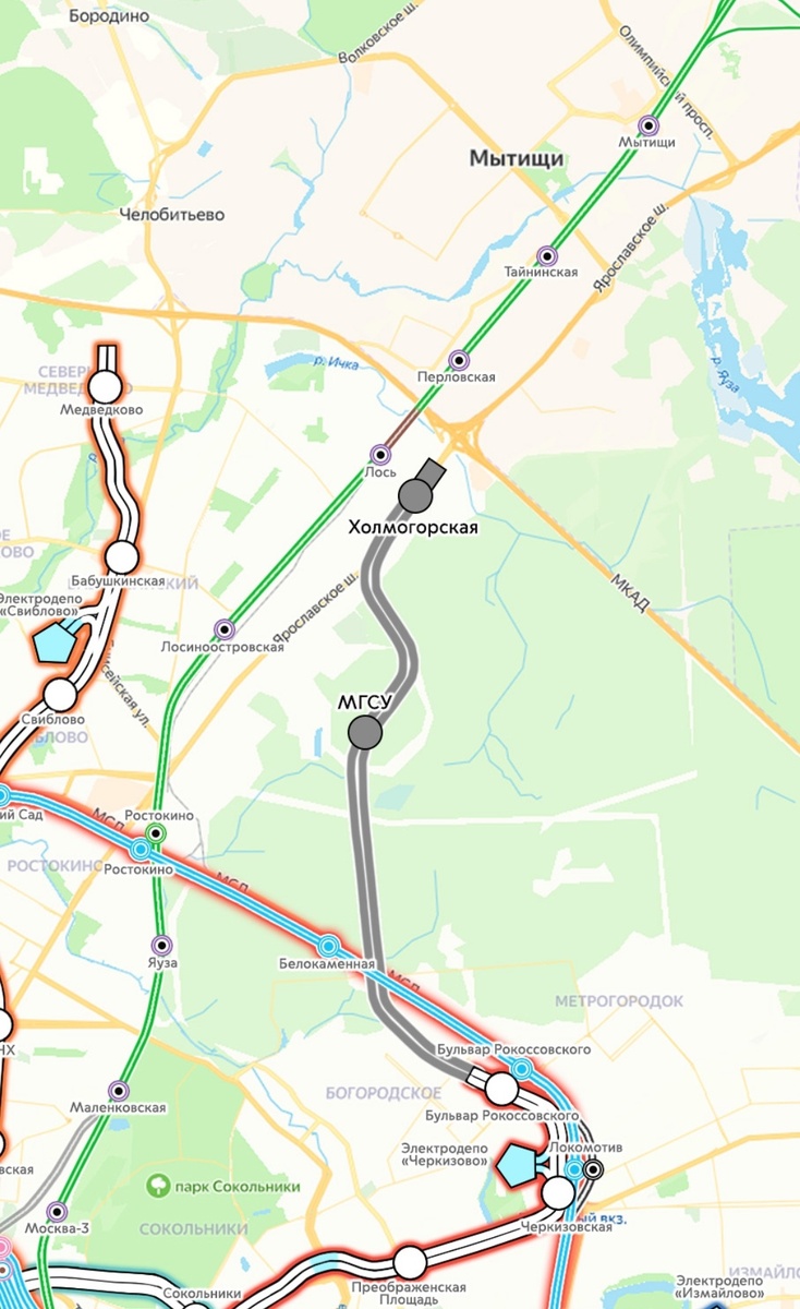 📷 1.1: Схема перспективного участка