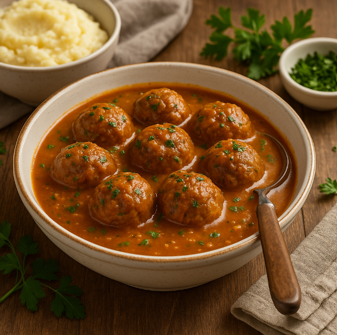 Фрикадельки с подливкой рецепты от Дарики