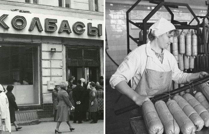 Докторская колбаса была изготовлена по ГОСТу.