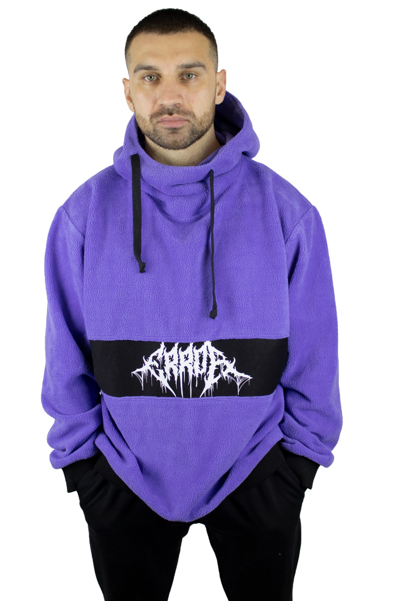 Худи хорошего качества оверсайз с принтом "Error" от бренда ABDSHOP.RU