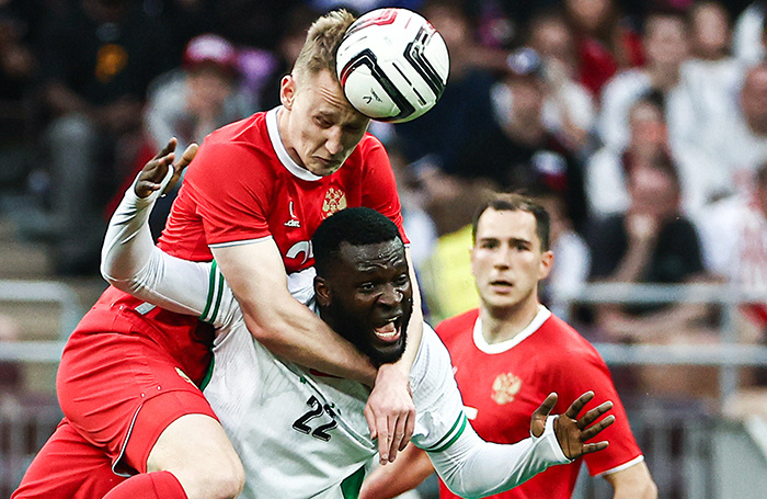    Товарищеский матч по футболу: Россия — Нигерия.Михаил Терещенко/ТАСС