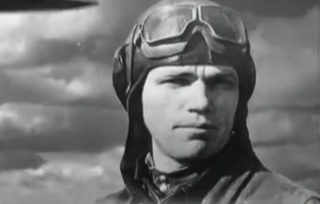   Кадр из видео «Герои Советского Союза. Иван Никитович Кожедуб»