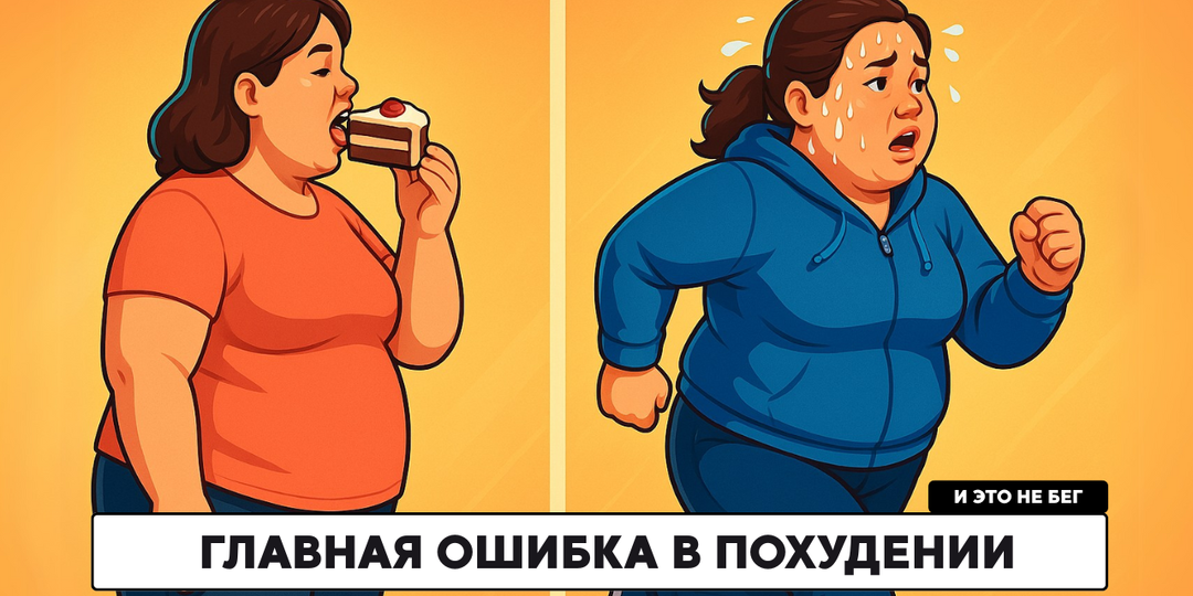 Сладкое не сгорает на тренировке. Ваша ошибка тормозит жиросжигание и увеличивает вес на 700 г в месяц