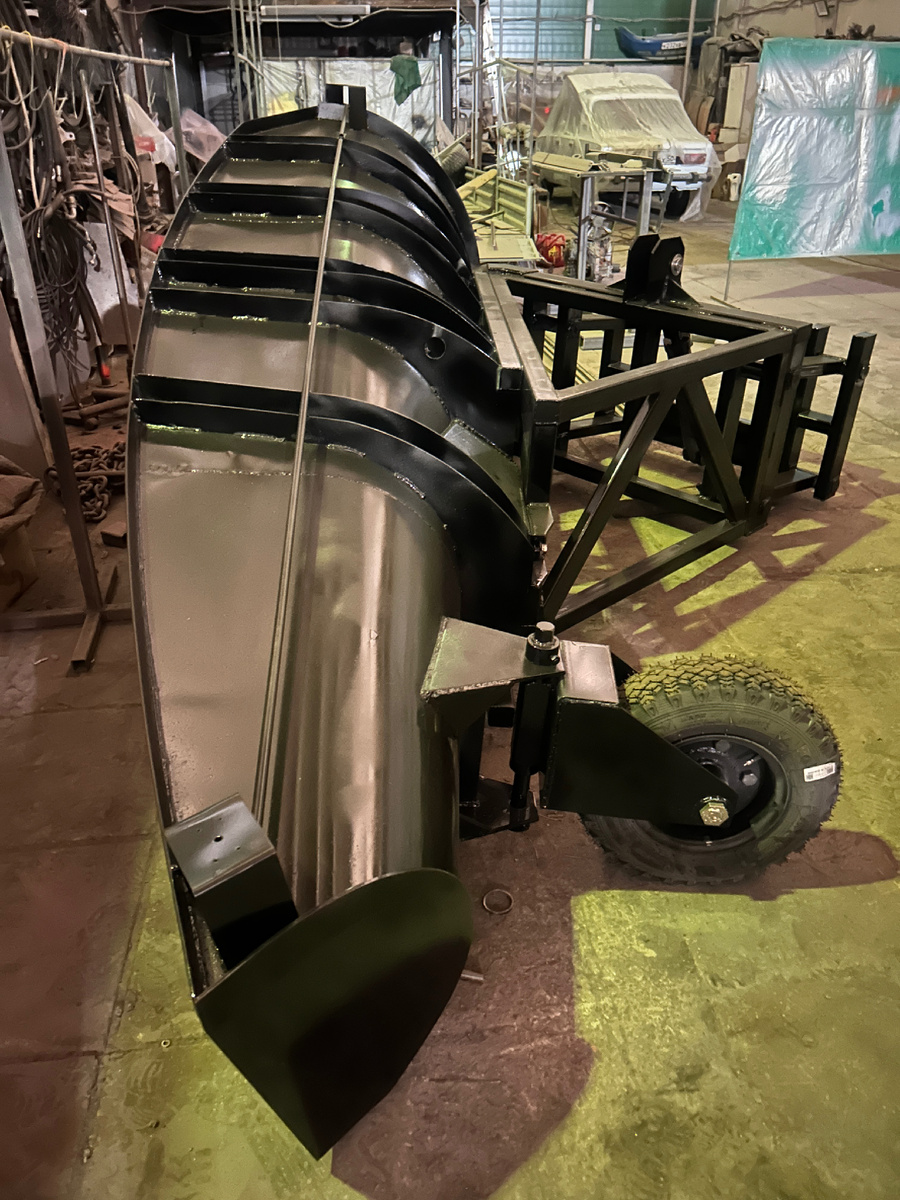 Усиленное опорное колесо с усиленным диском, с большой осью и большой ступицей 