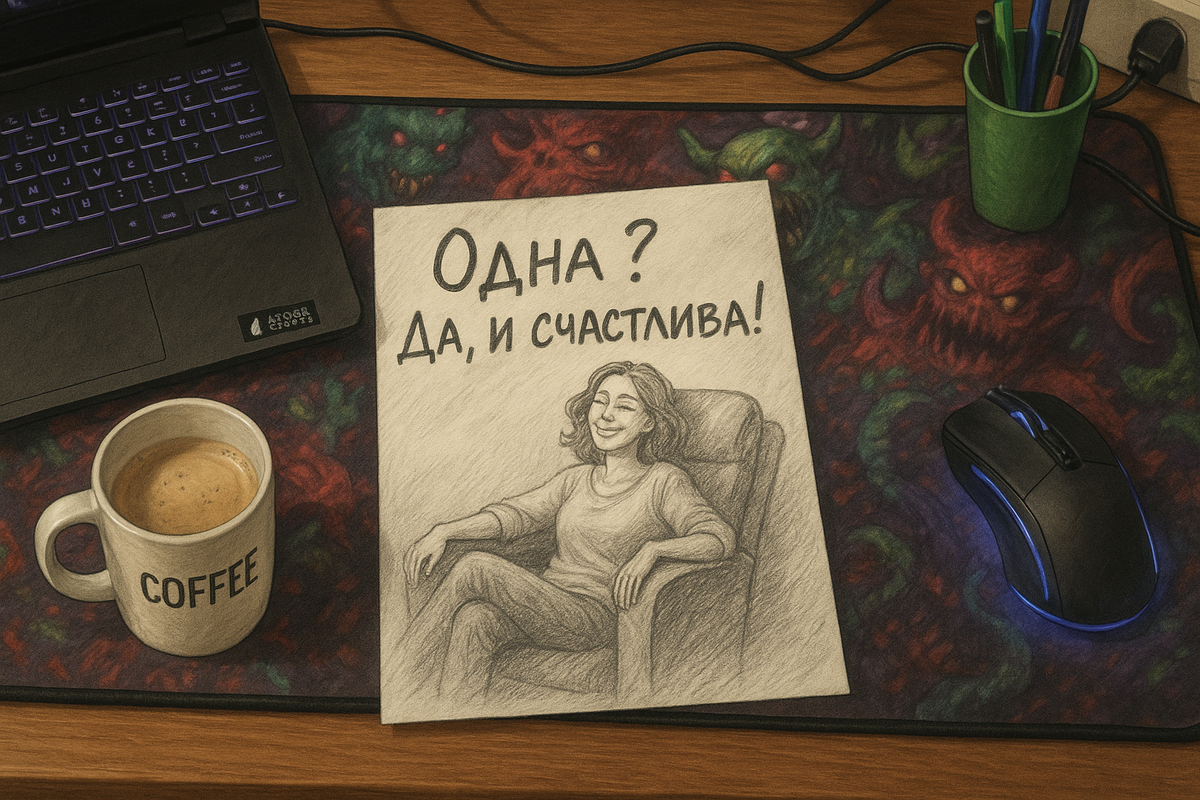 Одна и счастлива мой выбор, моя жизнь