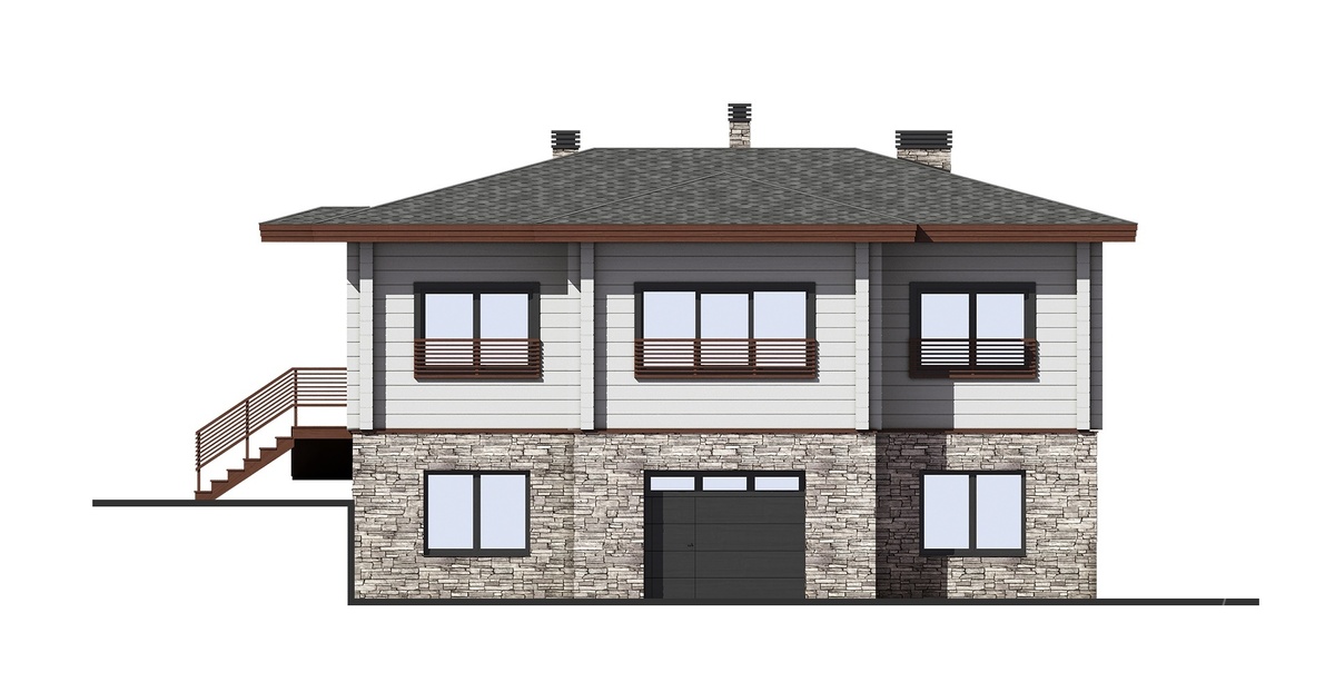 Фасады - Проект дома - M-387