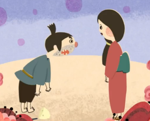 Сказка "Торговец персиками"