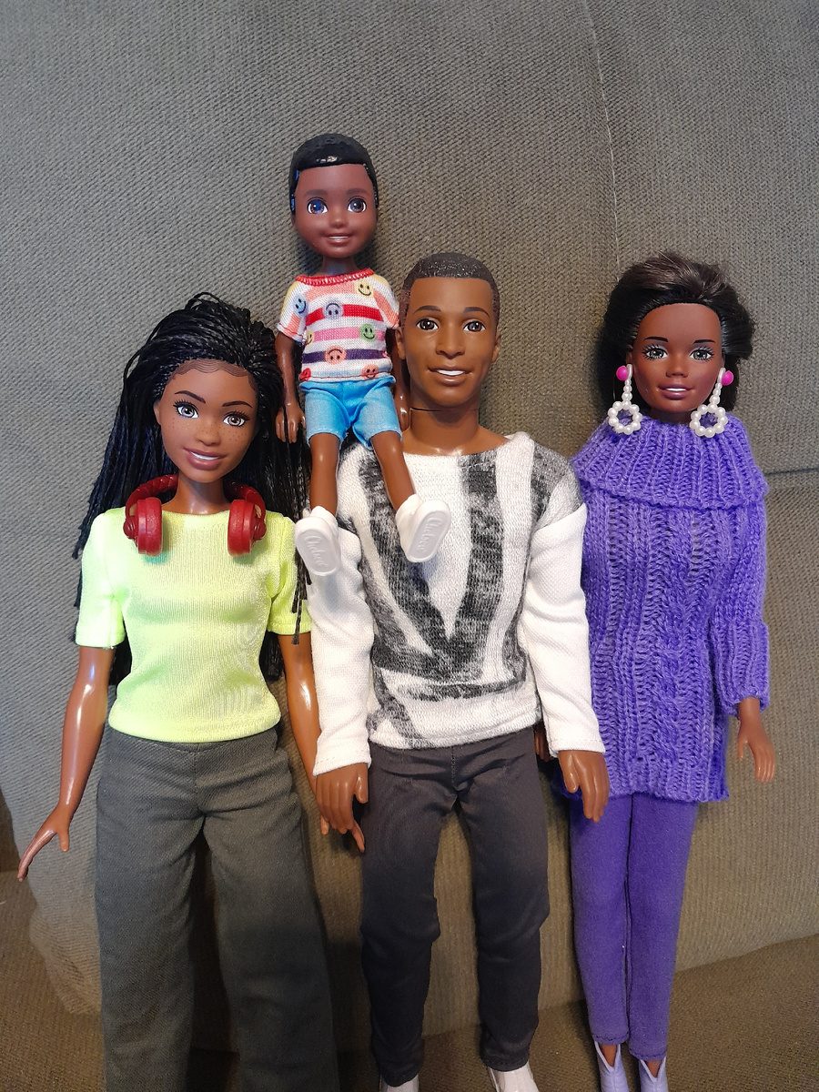 Бруклин, Тим, Стивен и Карен Кристи.