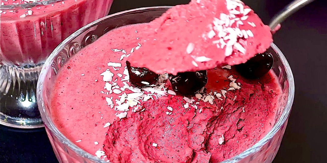 Воздушное вишнёвое желе из ряженки: десерт, который поднимет настроение. Идеально для стройнеющих