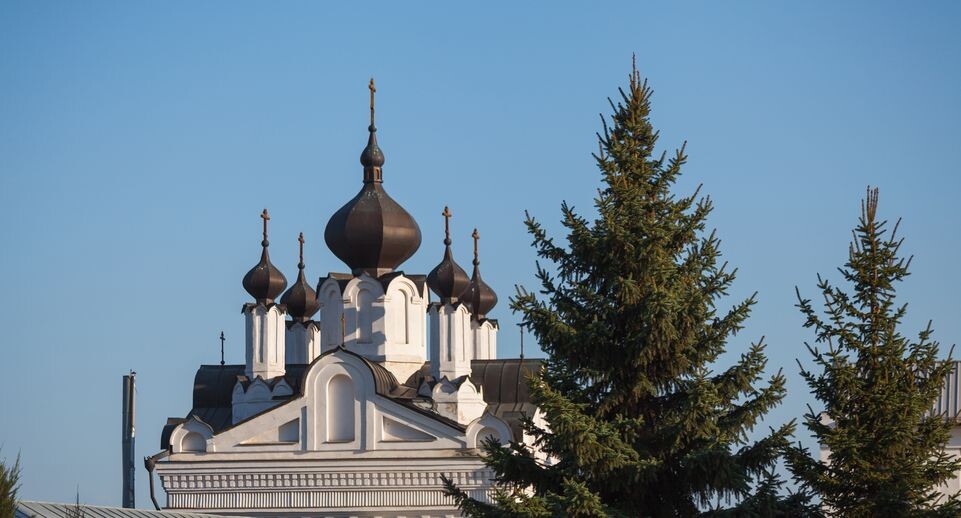    Церковь Казанской иконы Божией Матери в Николо-Угрешском монастыре города Дзержинский / Медиасток.рф