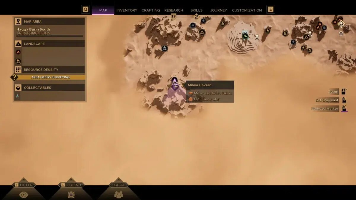    Расположение первого испытания AQL