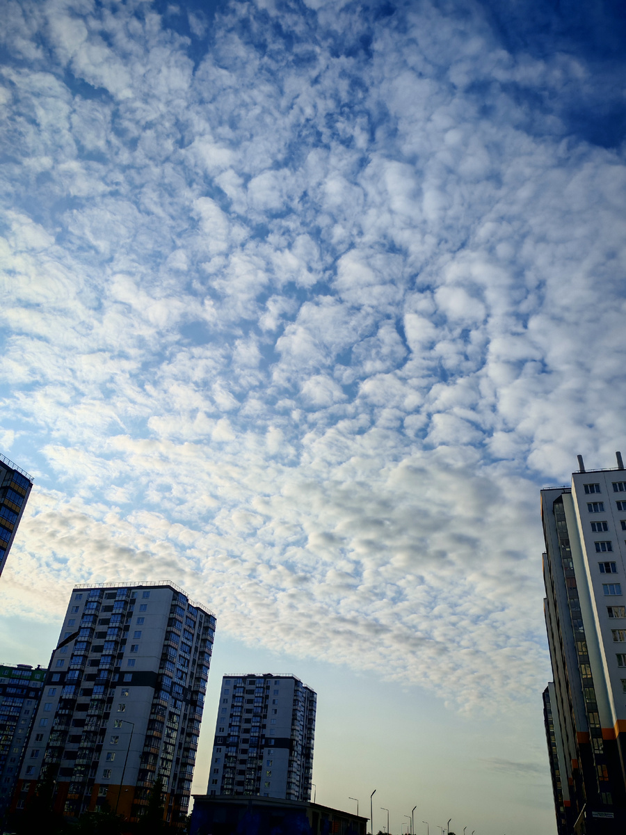 Вот такое сегодня небо. 