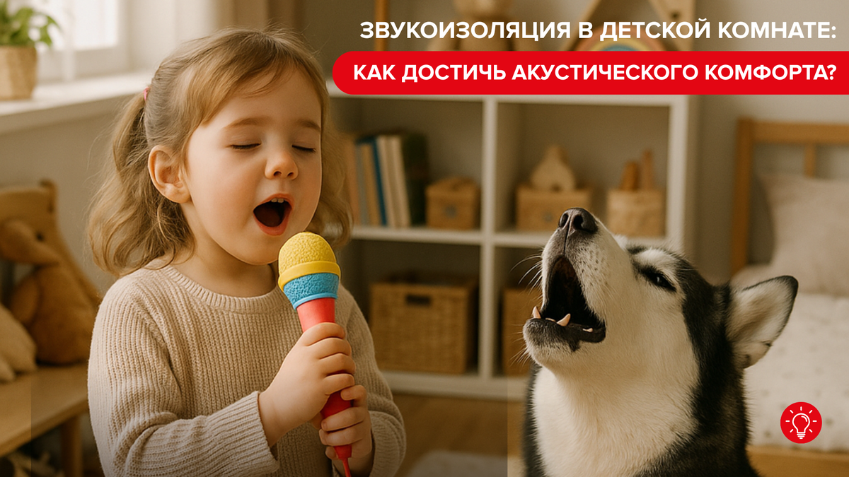 Звукоизоляция в детской комнате 