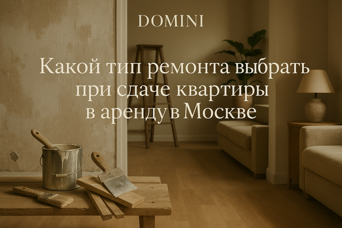    Типы ремонта квартиры для аренды: что выбрать в Москве?