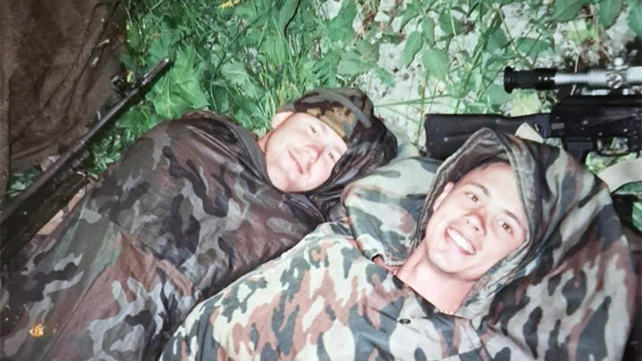    Во время службы в Чечне. Фото предоставлено Филиппом Косовым