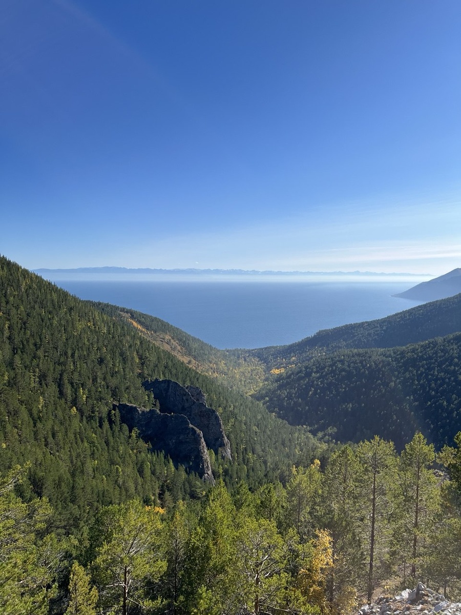 Смотровая между Большими КОтами и Листвянкой