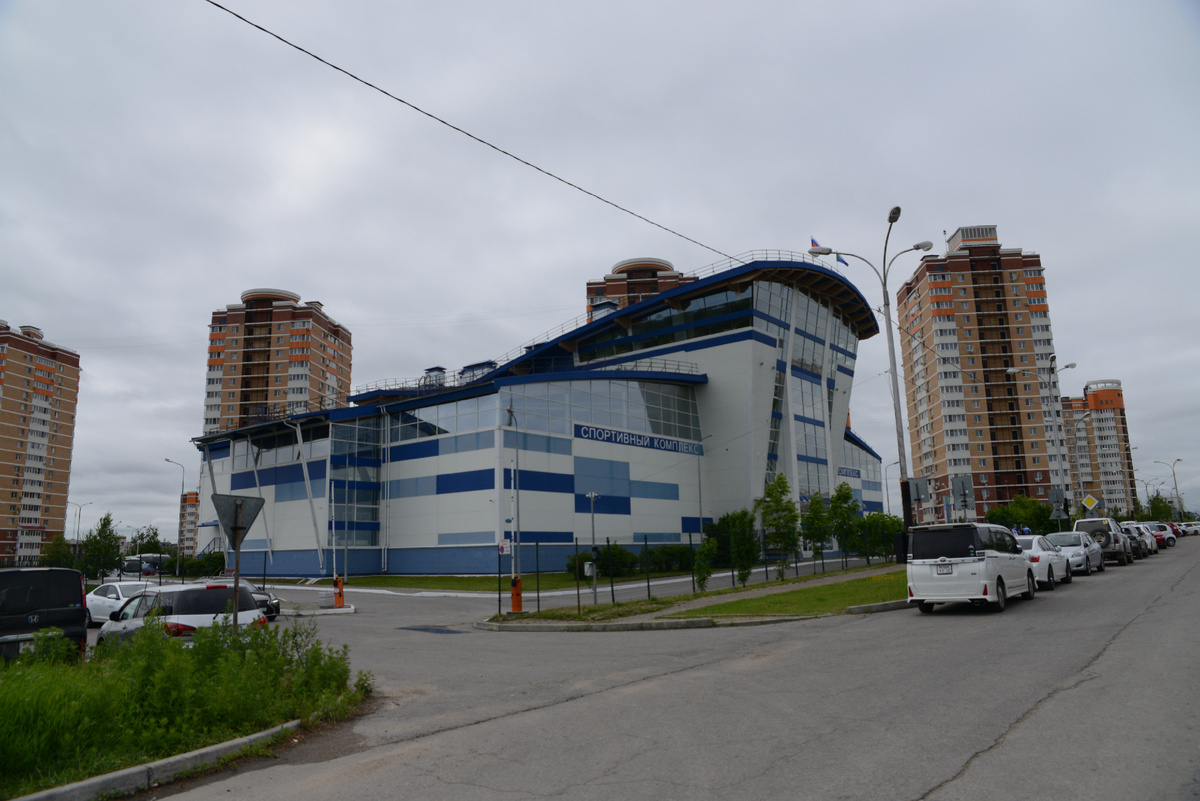 Одна из спортивных площадок фестиваля: Физкультурно-оздоровительный комплекс(ул. Шатова, 2/1)