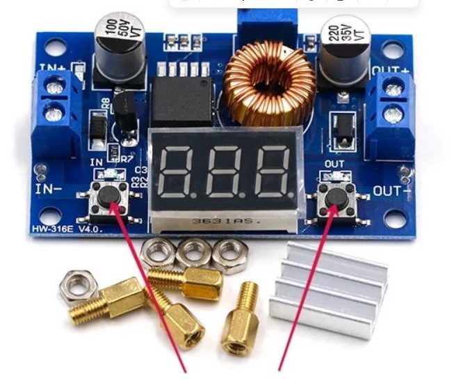 Преобразователь XL4015 5А 75Вт /алиэкспресс