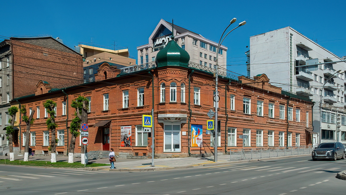 Дом Ф. Д. Маштакова. Свердлова, 15. Новосибирск. Фотография - www.openmainphoto.ru