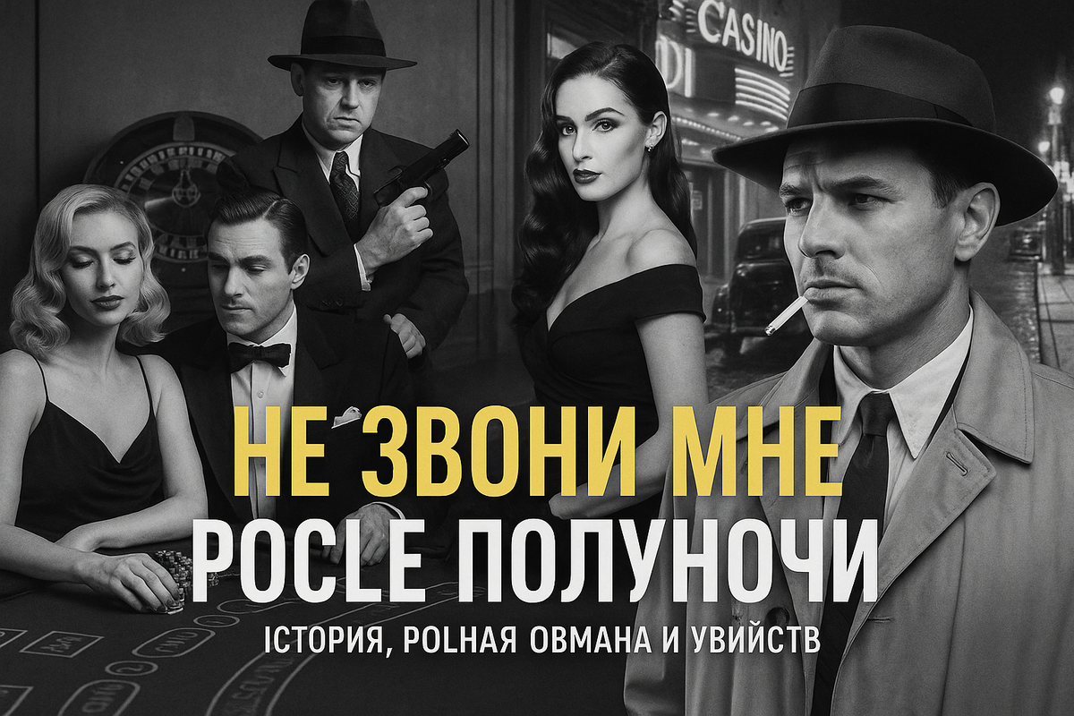 «Не звони мне после полуночи» | Криминальный нуар в стиле Джеймса Хэдли Чейза