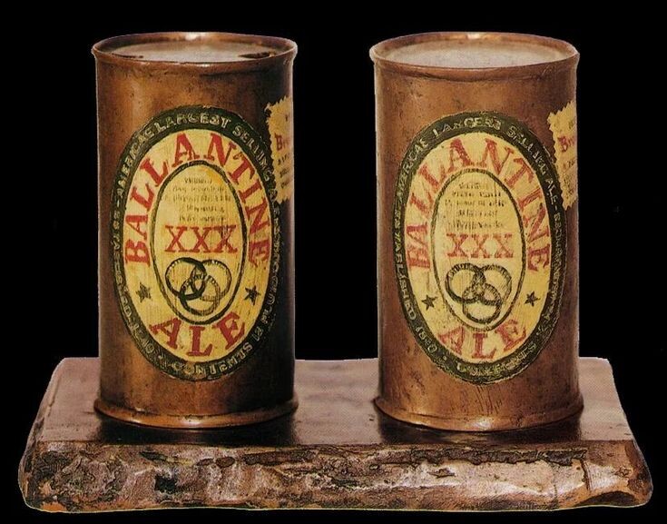 "Бронзовые" пивные банки