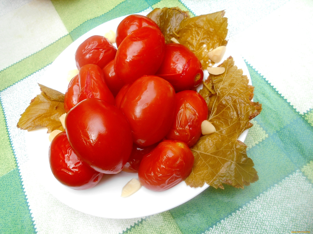 Помидоры солёные