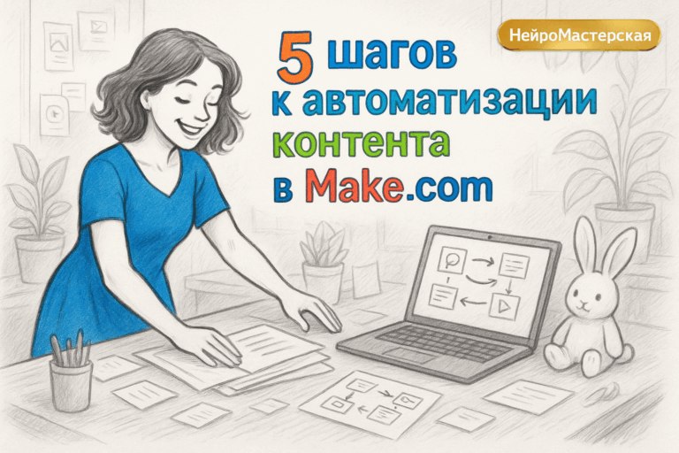    5 шагов к автоматизации контента в Make.com Оксана Солдатова